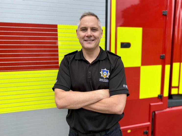 Leeds District Commander Lee Miller