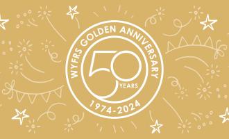 WYFRS Golden Anniversary. 50 years. 1974-2024