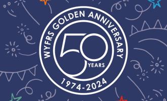 WYFRS Golden Anniversary. 50 years. 1974-2024