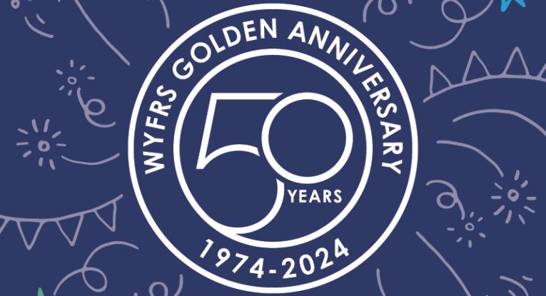 WYFRS Golden Anniversary. 50 years. 1974-2024